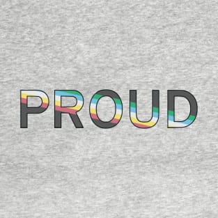 Proud (Disability Pride Colors) T-Shirt